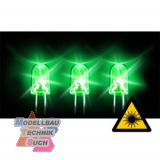 3mm Hyperhelle LED gr�n 15000mcd 20�