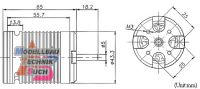 KX860017#Brushless Motor 600 XL 1700 K