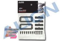 HN6070#Servo Adapterplatte CFK T-Rex 600N