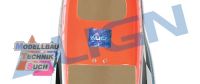 HN6095#Haube lackiert, Orange