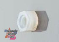 10382#Nylon Sechskantmutter, M4 , DIN 934