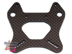 E0534#Mugen D�mpfer Befestigungsplatte VA Carbon