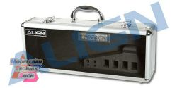 H25090A#T-REX 250 Aluminum Transportkoffer, transparent