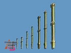 5602/09#Relingst�tze mit 2 Durchz�gen, 9mm,Messing