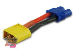 600127#ADAPTER XT60 STECKER-EC3 BUCHSE