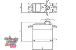 7910#Graupner DES 427 BB Digital Servo