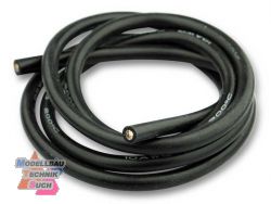 600169#Silikonkabel • 6mm� x 1.000mm • schwarz