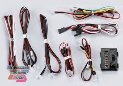 KB48103#LED Lichtset mit 18 LED‘s + Controller, 3mm LED`s