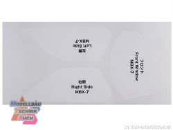 E1041#Mugen MBX-7 Karosserie # 0,8mm