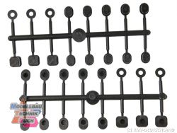 E2108#Mugen F�hrungseinsatz MBX-7Set f�r E2114