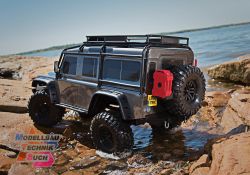 TRX82256-4-SLVR#TRX-4 LR Defender silber 1/10 Crawler RTR Brushe