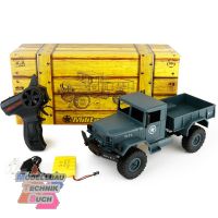 18138#B14 Military Truck mit 2,4 GHz 4WD bis 10 km/h 1:16 rc fer