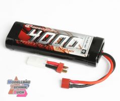 SC4000T#Robitronic NiMH Akku 4000mAh 7,2V Stick Pack T-Stecker &