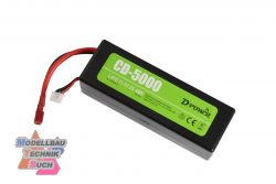 CD50003S#D-Power CD-5000/3S Lipo 11.1V 3S 45C mit T-Stecker