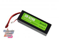 CD62003S#D-Power CD-6200/3S Lipo 11.1V 3S 45C mit T-Stecker