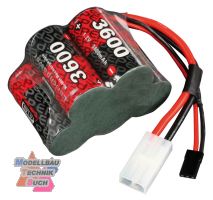 RX360#EP NiMH Akku 3600mAh 3+2 Sub-C Empf�ngerpack 1:5