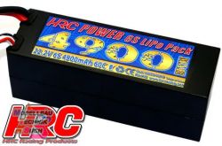 HRC04649D#LiPo 6S 22.2V 4900mAh 60C/110C Hard Case Ultra-T Steck