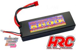 HRC02258D#LiPo 2S - 7.4V 5800mAh 50C Hard Case  Ultra T (Dean's