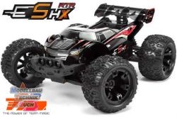 TM510003R#Team Magic E5 HX 4WD Monster Truck Schwarz/Rot Brushle