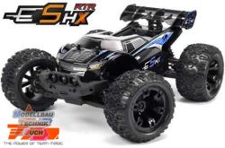 TM510003B#Team Magic E5 HX 4WD Monster Truck Schwarz/Blau Brushl