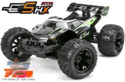 TM510003G#Team Magic E5 HX 4WD Monster Truck Schwarz/Gr�n Brushl