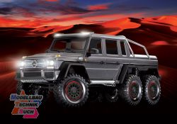 TRX88296-4SLVR#Traxxas TRX-6 Mercedes Benz G63 AMG 6x6 silber mi