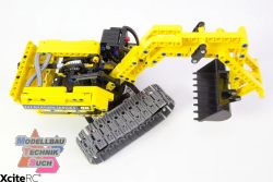 85000050#Teknotoys Active Bricks 2in1 Bagger & Roboter