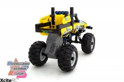 85000063#Teknotoys Active Bricks Pullback Off-Road Fahrzeug gelb