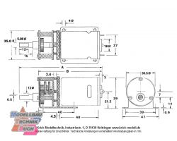 42280#MAX Gear Getriebemotor 150:1