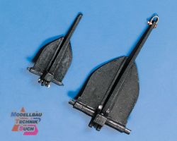 61776#Klappanker Motorboot 60 mm Typ Danforth