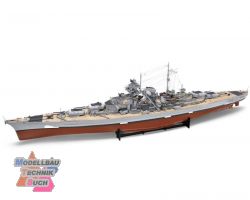 25076#Schlachtschiff Bismark 1:200 Bausatz inkl. aller Beschlagt