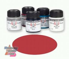BCA009#Hellrot 22 ml Billing Boats Acryl Farben (17,95�/100ml)