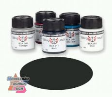 BCA011#Schwarz 22 ml Billing Boats Acryl Farben (100ml/17,95�)
