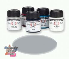 BCA015#Silber 22 ml Billing Boats Acryl Farben (100ml/17,95�)