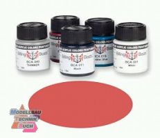 BCA035#Signal rot 22 ml Billing Boats Acryl Farben (100ml/17,95�