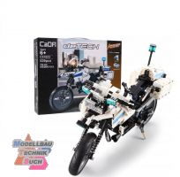 C51023W#Cada Polizei Bausteinmotorrad