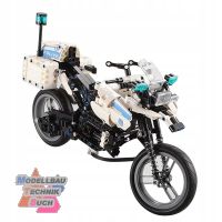 C51023W#Cada Polizei Bausteinmotorrad