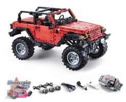 C61006W#Cada RC Bausteinfahrzeug Offroad-Truck