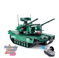 C61001W#Cada Milit�r Bausteinpanzer M1A2 Tank mit Fernsteuerung
