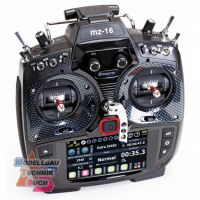 S1047.77#Graupner mz-16 Sender - HoTT 2.4GHz Fernsteuerung 16 Ka