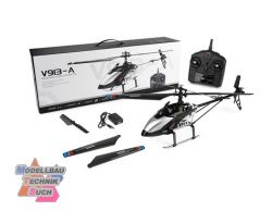 02048#V913-A 4 Kanal 2,4 Ghz Heli Hubschrauber RC ferngesteuerte