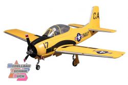 DPFMS083PYEL#FMS T-28D Trojan V4 gelb - 142 cm
