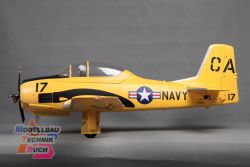 DPFMS083PYEL#FMS T-28D Trojan V4 gelb - 142 cm