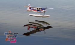DPFMS103PF-REF#FMS Kingfisher Trainer PNP incl. Schwimmer & Skis