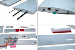 DPASW5000#D-Power ASW-17 - 500cm Scale Segler voll-GFK ARF+