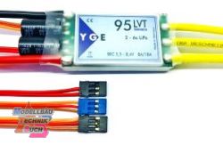 YGE95LVT# Brushless Regler - 2-6S / 95A - Telemetrie