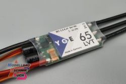 YGE65LVT# Brushless Regler - 2-6S / 65A - Telemetrie