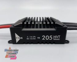 YGE205HVTV2Black# BEC BRUSHLESS REGLER 14S - BLACK EDITION