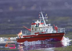ro1091#Feuerl�schboot FLB-1 Baukasten 1:25