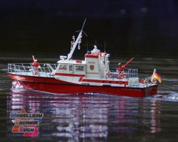 ro1091#Feuerl�schboot FLB-1 Baukasten 1:25